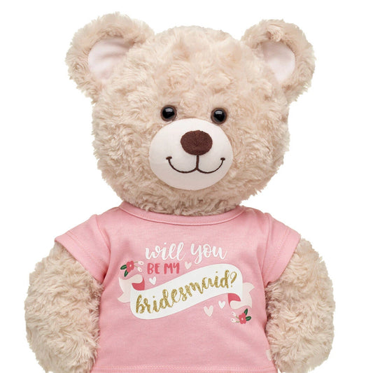 "Will You Be My Bridesmaid?" T-Shirt for Stuffed Animals | Build-A-Bear® - US 0167