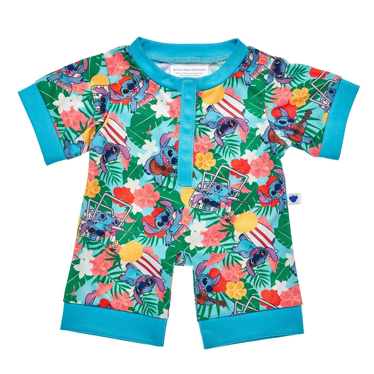 Happy Hugs Teddy Bear with Disney Stitch Sleeper Gift Set | Build-A-Bear® - US 6342