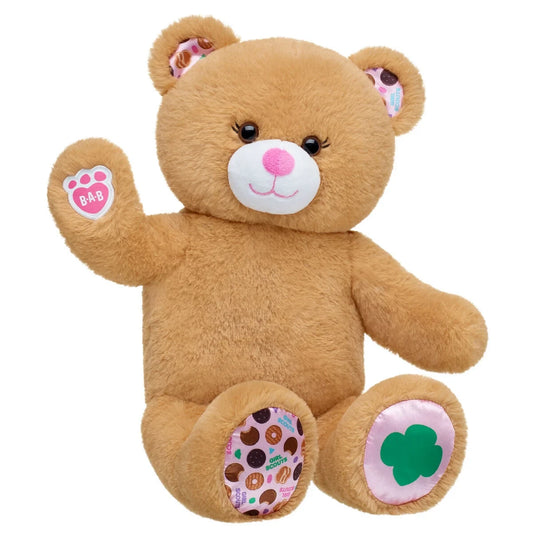Girl Scout Cookie Teddy Bear Daisy Gift Set w/ Bows | BAB - US 7767