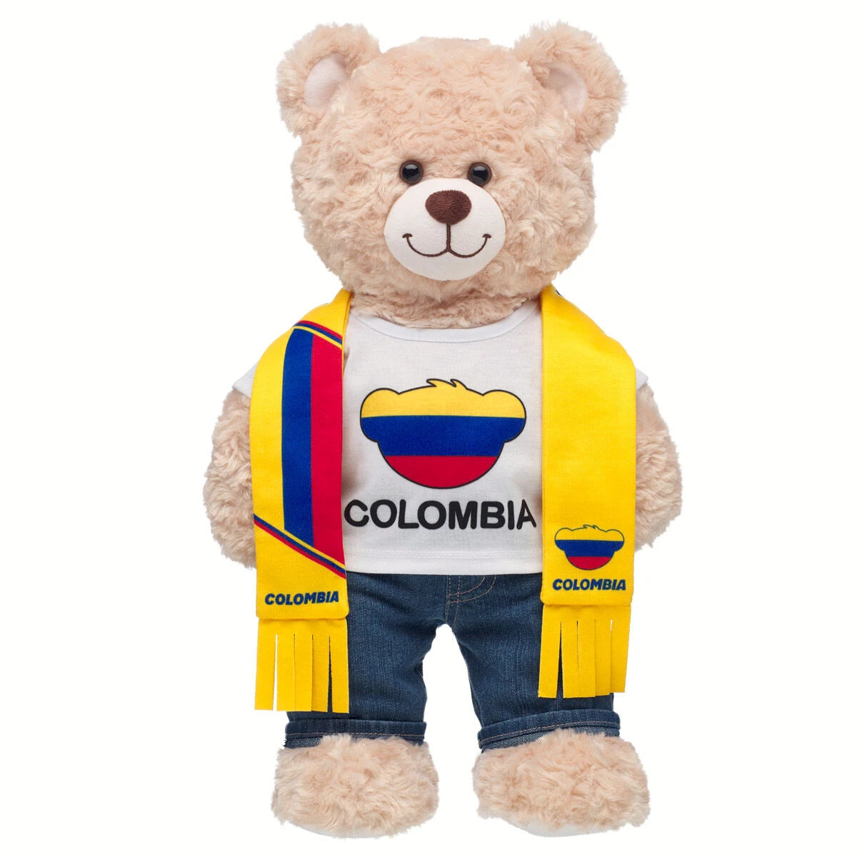 Colombia Scarf & T-Shirt Set | Build-A-Bear - US 6523