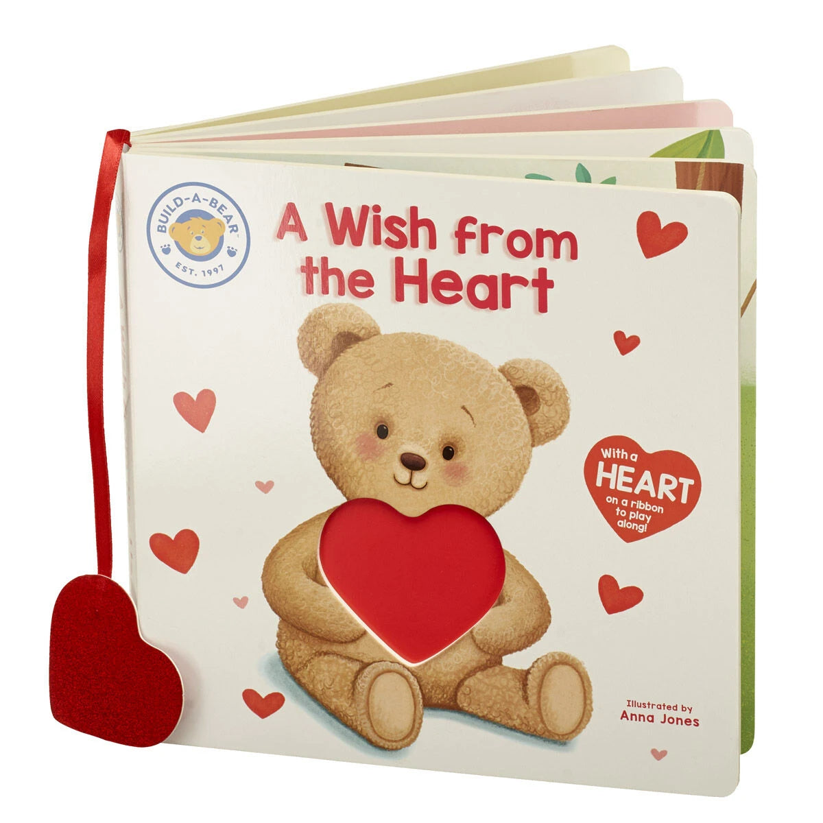 "A Wish from the Heart" Board Book | Build-A-Bear® - US 9451