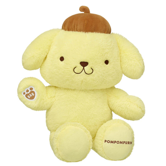 Sanrio Hello Kitty and Friends® Pompompurin™ Stuffed Animal Gift Set with Sleeper and Slippers | Build-A-Bear® - US 0946
