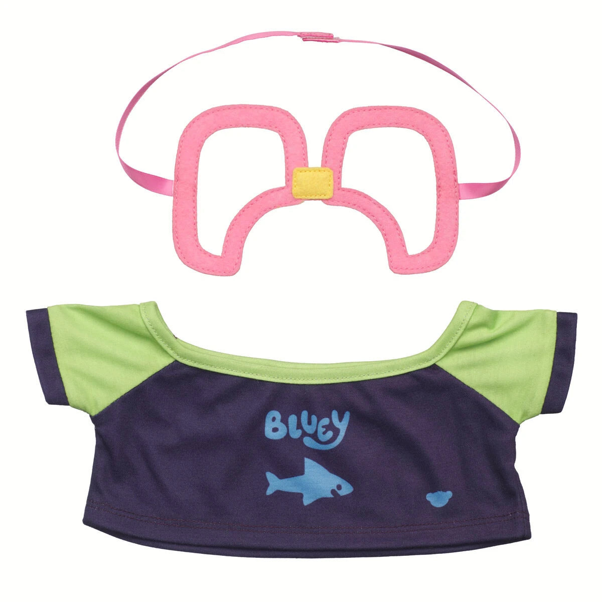 Bluey Swim Shirt & Goggle Set | Build-A-Bear - US 3834