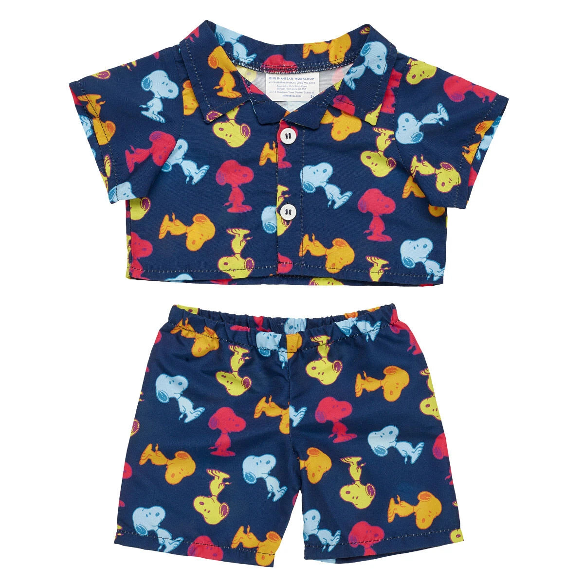 Timeless Teddy Bear & Peanuts® Snoopy Pajamas | Build-A-Bear® - US 5829