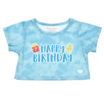 Blue Tie-Dye Birthday T-Shirt for Plush Toys | Build-A-Bear® - US 0204