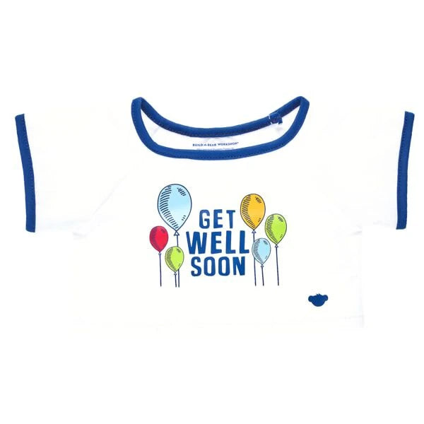 Cream Colored Teddy Bear Get Well Soon Gift Set | Build-A-Bear® - US 4394