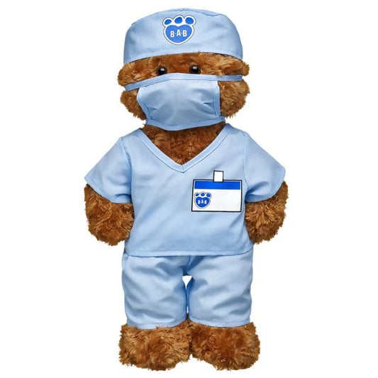 Blue Scrubs 4 pc. for Stuffed Animals | Build-A-Bear® - US 9253