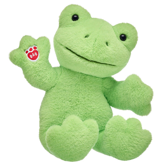 Spring Green Frog Stuffed Animal &amp; Mini Beans Gift Set | Build-A-Bear® - US 6334