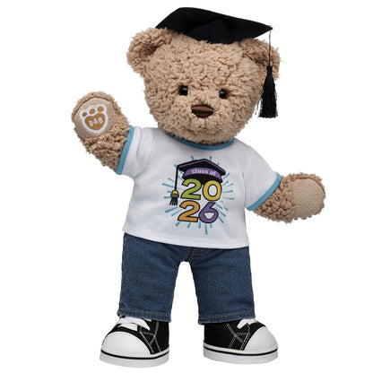 Timeless Teddy Bear Class of 2026 Graduation Gift Set | Build-A-Bear - US 7664