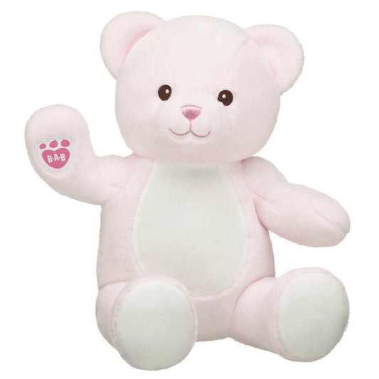 Baby Pink Teddy Bear "It's a Girl" Gift Set | Build-A-Bear® - US 3473