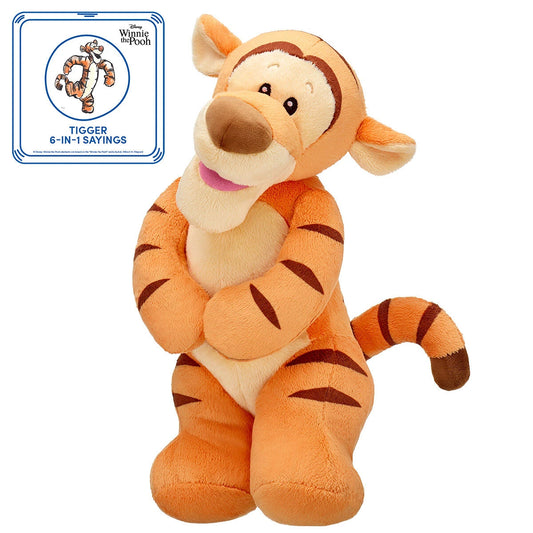 Disney Winnie the Pooh Tigger Plush with Sound | Build-A-Bear® - US 3274