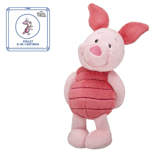 Winnie the Pooh Piglet Stuffed Animal &amp; Sound | Build-A-Bear® - US 7961