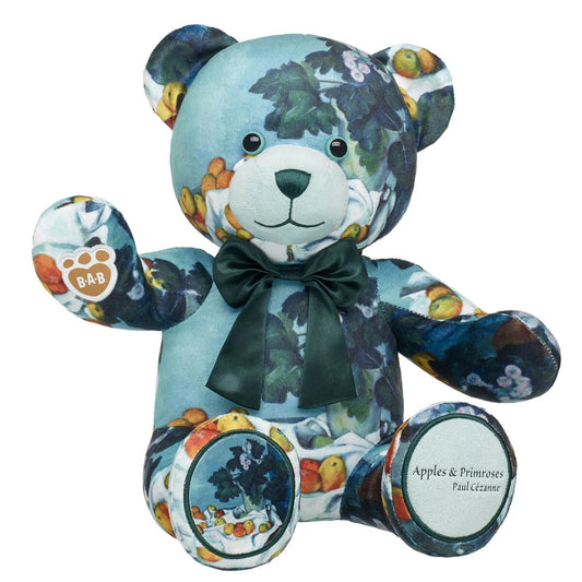 Cézanne Still Life Painting Teddy Bear &amp; Bow | Build-A-Bear® - US 2705