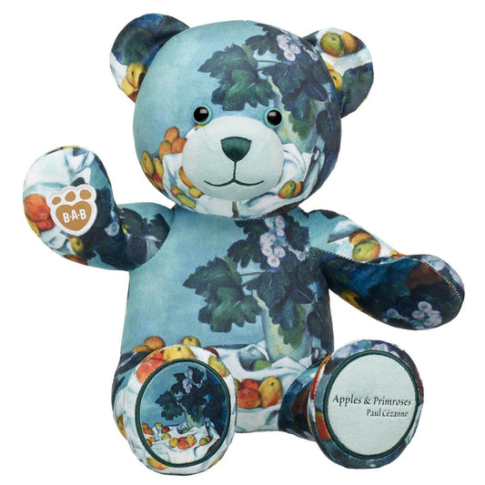 Cézanne Still Life Painting Teddy Bear &amp; Bow | Build-A-Bear® - US 3052