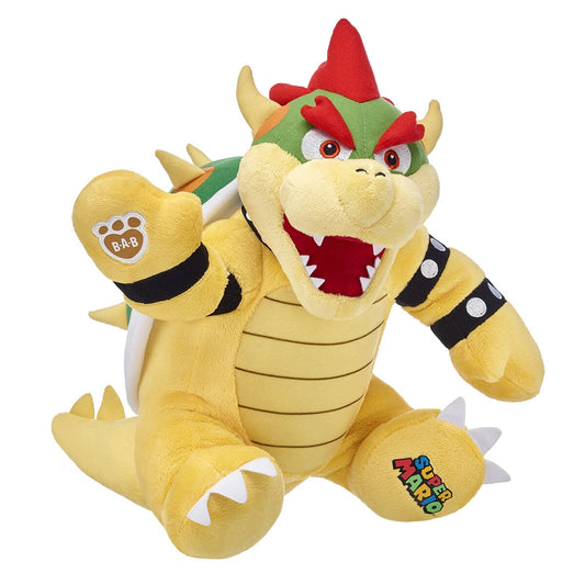 Super Mario Bowser Plush w/ 5-in-1 Sound | Build-A-Bear - US 8480