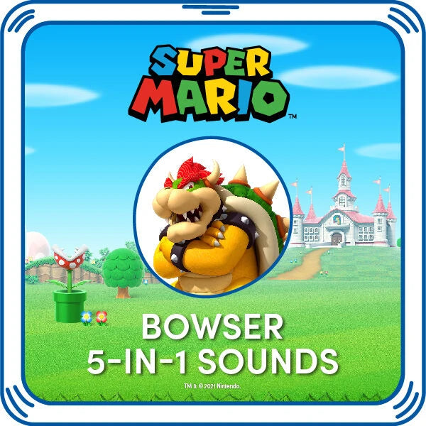 Super Mario Bowser Plush w/ 5-in-1 Sound | Build-A-Bear - US 7540