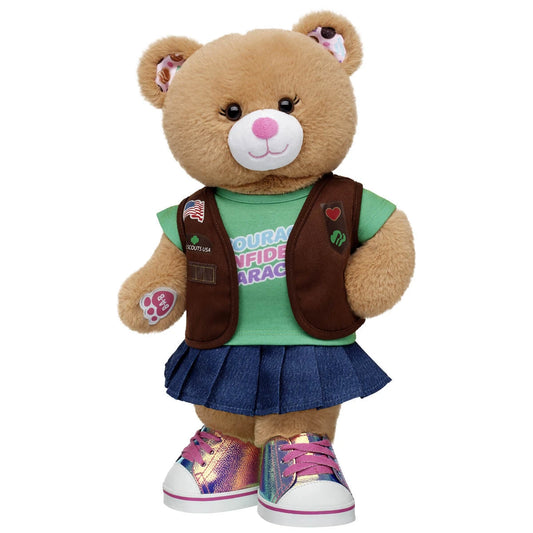 Girl Scout Cookie Teddy Bear Brownie Gift Set | BAB - US 9876