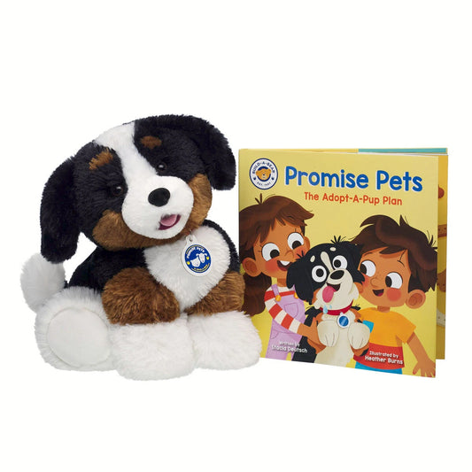 Promise Pets Bernese Mountain Dog Stuffed Animal w/ "Promise Pets: | BAB - US 1862