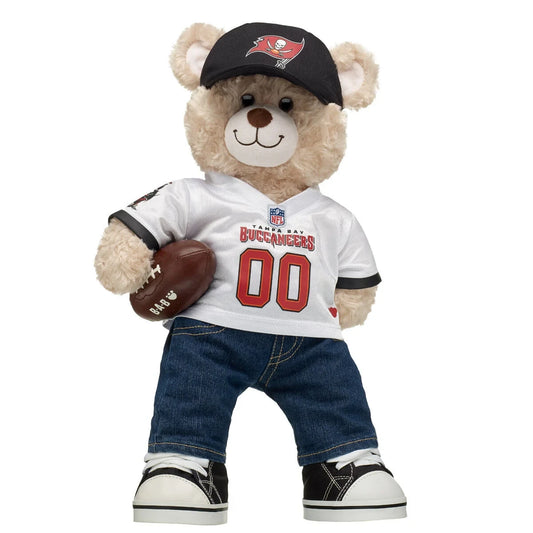 Tampa Bay Buccaneers Happy Hugs Teddy Bear Football Gift Set - US 5090