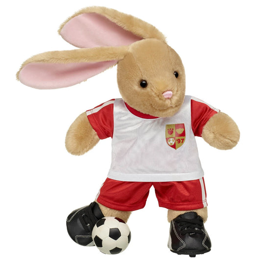 Pawlette™ Plush Red Soccer Set &amp; Soccer Ball | Build-A-Bear® - US 4775
