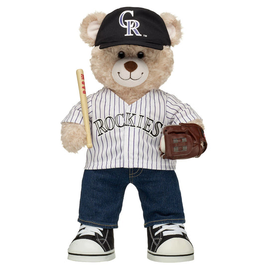 Colorado Rockies™ Teddy Bear Gift Set | Build-A-Bear® - US 8474