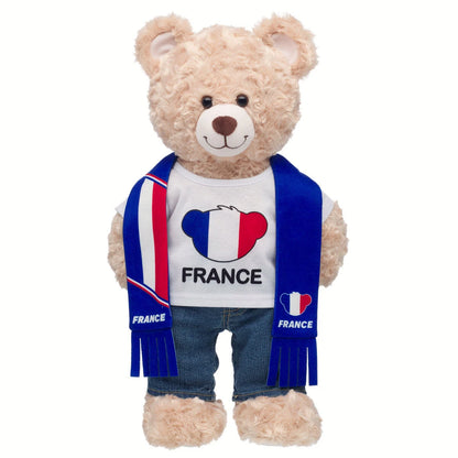 France Scarf &amp; T-Shirt Set | Build-A-Bear - US 0563