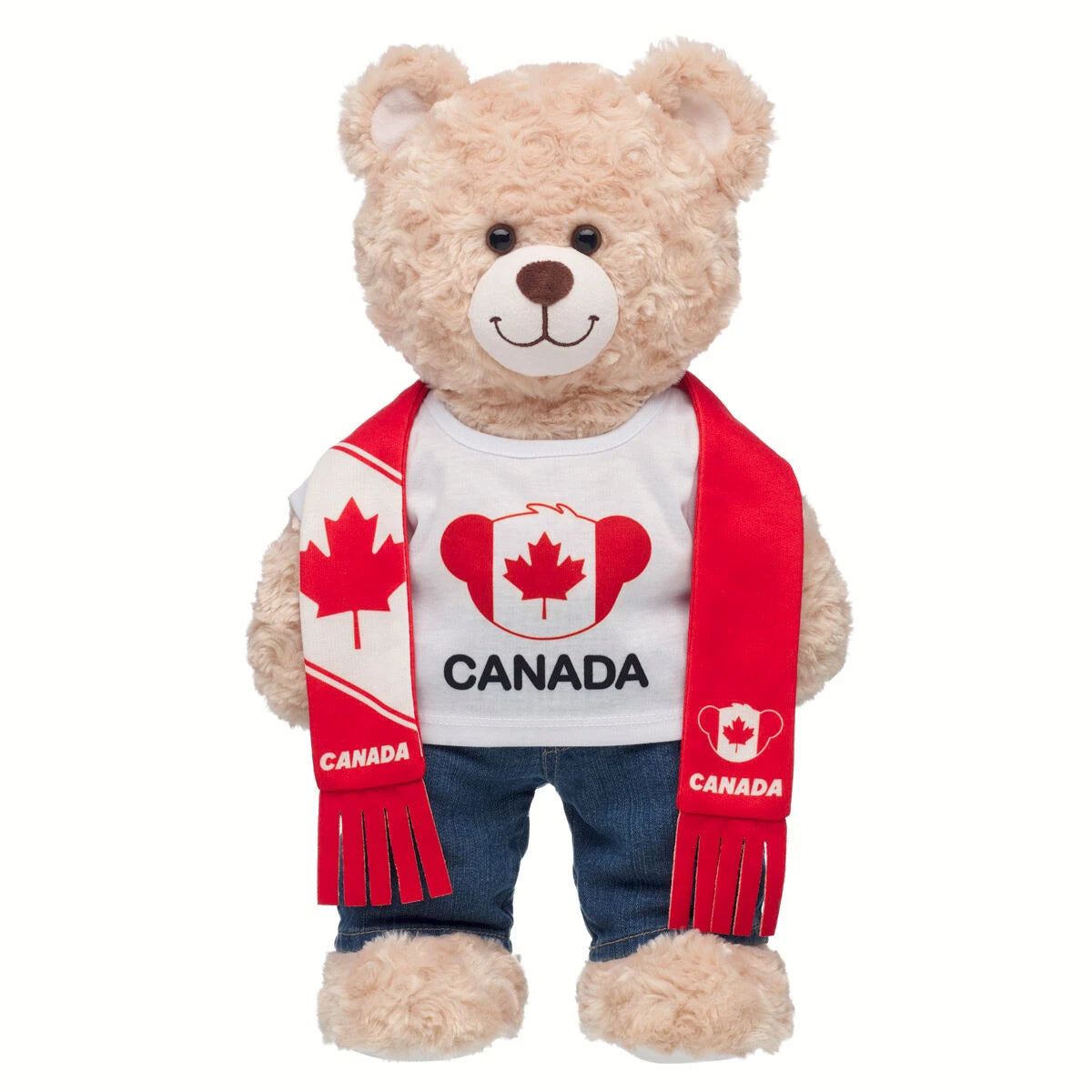 Canada Scarf &amp; T-Shirt Set | Build-A-Bear - US 3368