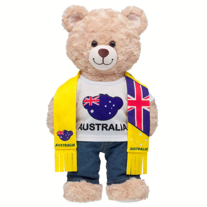 Australia Scarf &amp; T-Shirt Set | Build-A-Bear - US 9900