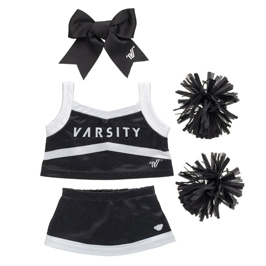 Online-Only Varsity Spirit Black Cheer Uniform | Build-A-Bear® - US 5625