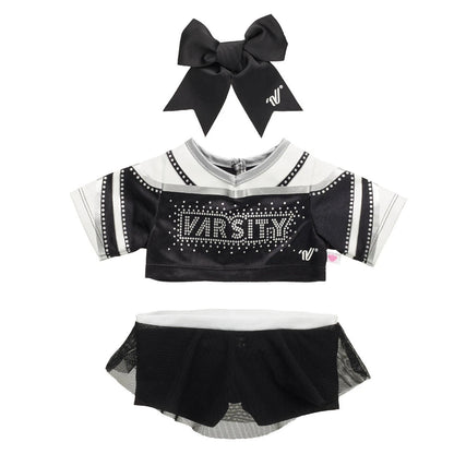 Varsity Spirit All-Star Black Cheer Uniform | Build-A-Bear® - US 7283