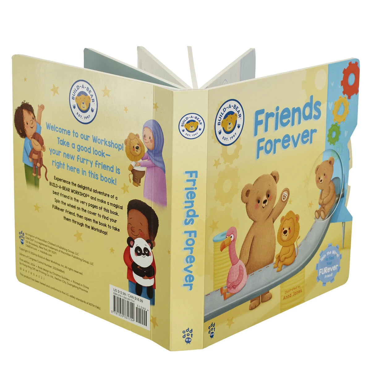 "Friends Forever" Board Book | Build-A-Bear® - US 4939