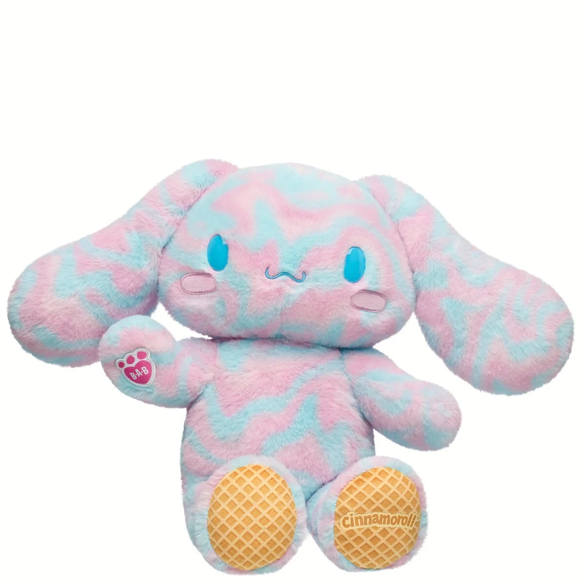 Sanrio Hello Kitty &amp; Friends Bubblegum Ice Cream Cinnamoroll Plush | Build-A-Bear - US 8526