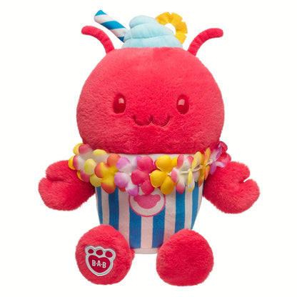 Fruit Punch Lobster Slushie Plushie w/ Lei Necklace | BAB - US 3285