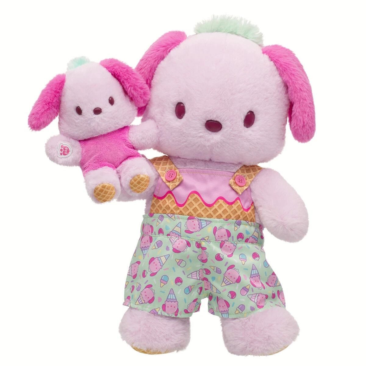 Sanrio Hello Kitty &amp; Friends Strawberry Ice Ice Cream Pochacco Plush | Build-A-Bear - US 1668