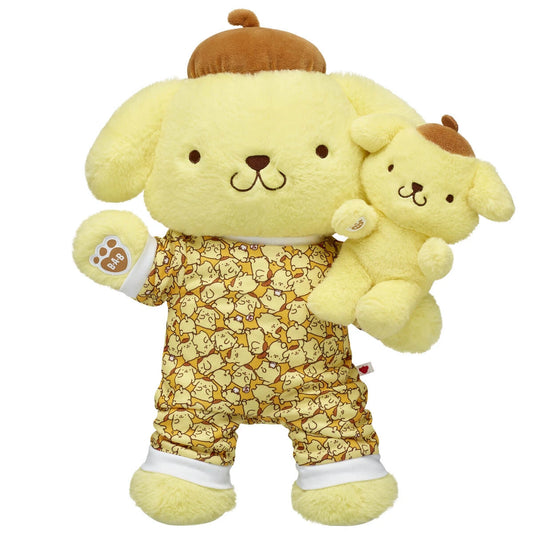 Sanrio® Pompompurin™ Plush with Mini Bean® | Build-A-Bear® - US 4003