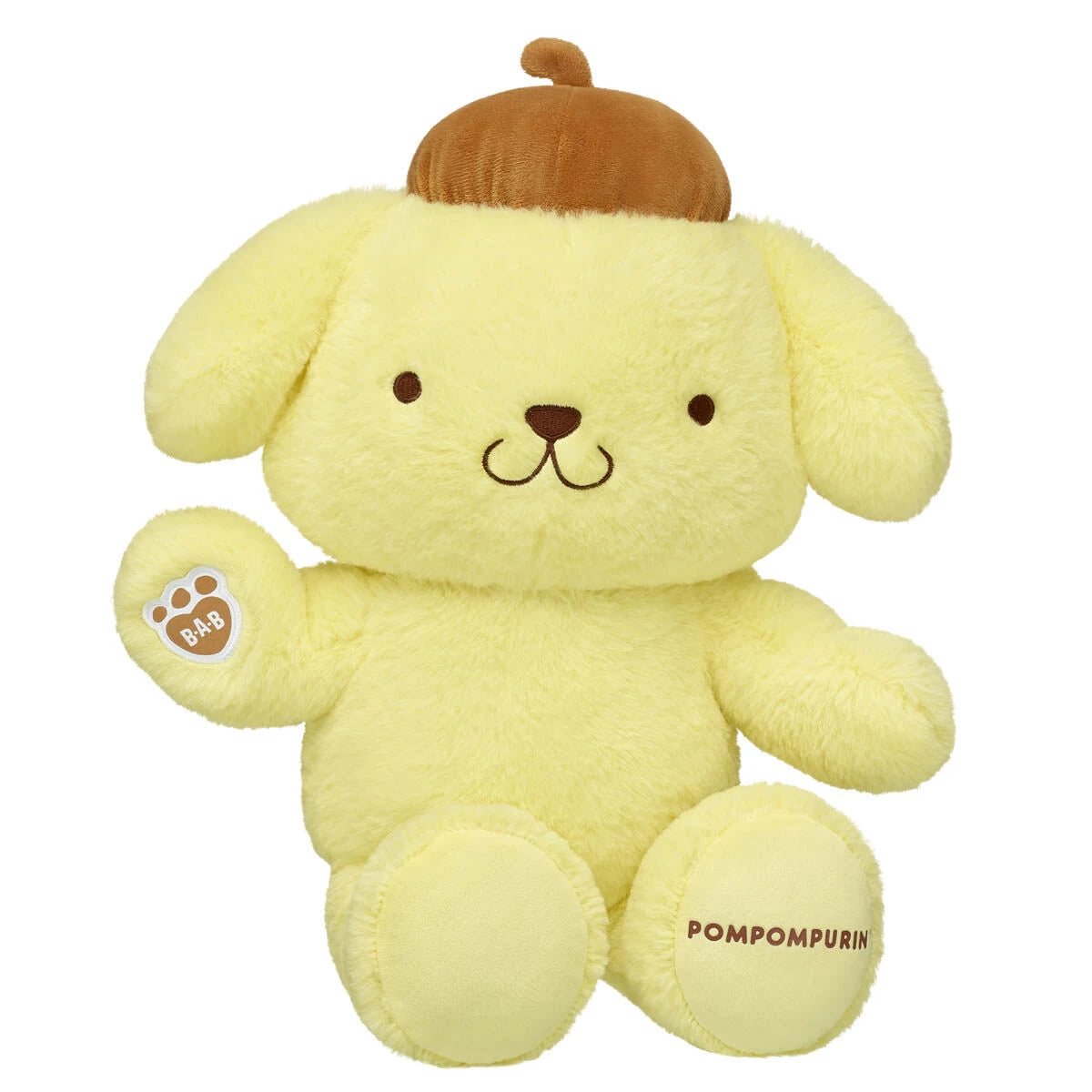 Sanrio® Pompompurin™ Plush with Mini Bean® | Build-A-Bear® - US 1270