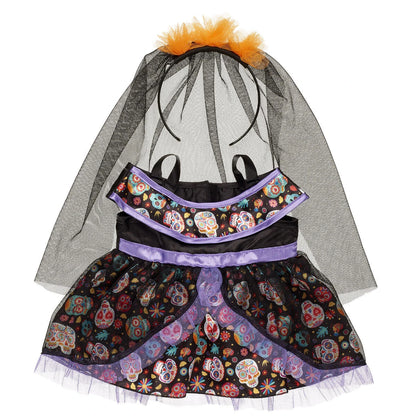 Día de los Muertos Cat Plush Dress Gift Set | Build-A-Bear® - US 4590