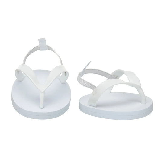 White Flip Flops for Stuffed Animals | Build-A-Bear® - US 6839