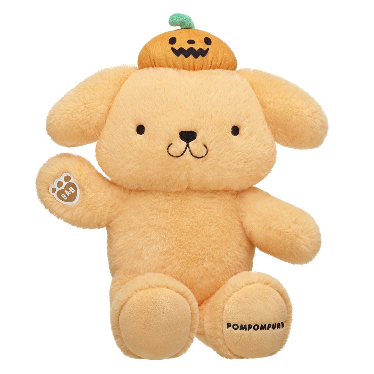 Sanrio® Pompompurin™ Pumpkin Plush | Build-A-Bear® - US 1197
