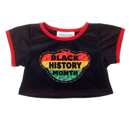 Black History Month T-Shirt | Build-A-Bear - US 9486