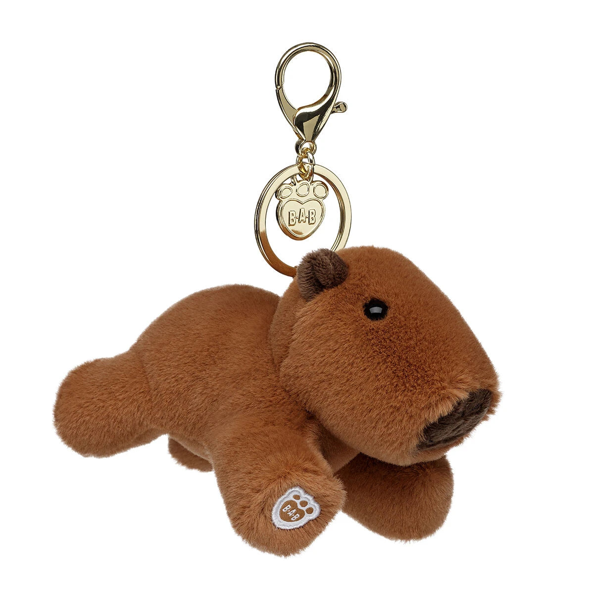 Capybara Plush Bag Charm | Build-A-Bear - US 1218
