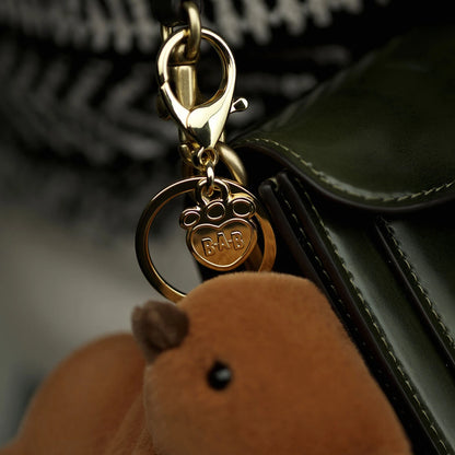 Capybara Plush Bag Charm | Build-A-Bear - US 1218