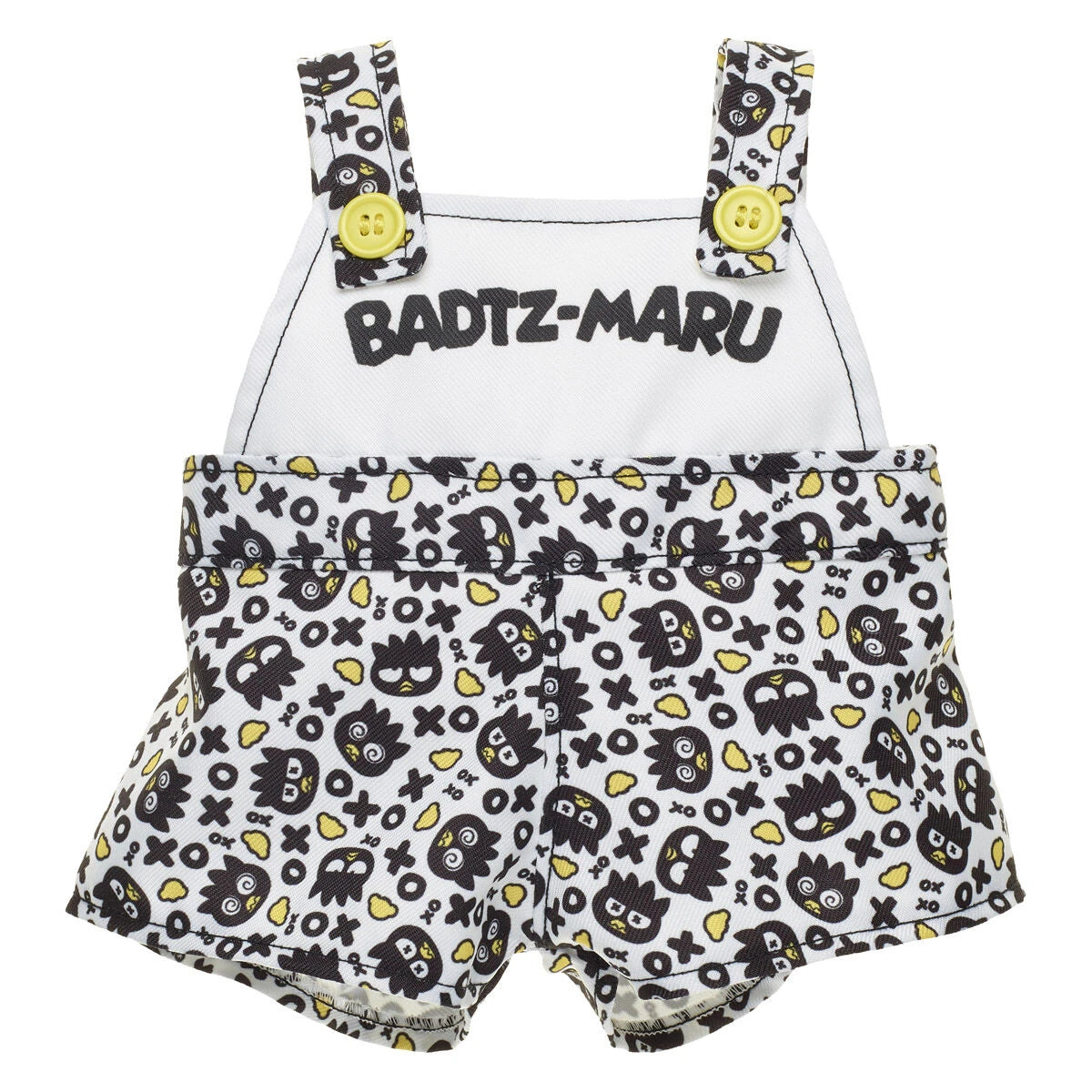 Sanrio® Hello Kitty® and Friends Badtz-maru™ Plush with Overalls| Build-A-Bear® - US 0045