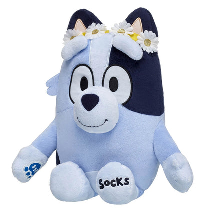 Socks Plush Puppy w/ Flower Crown | Build-A-Bear - US 3071