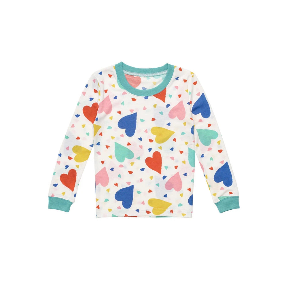 Build-A-Bear Pajama Shop™ Colorful Hearts PJ Top - Toddler and Youth - US 4277