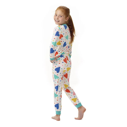 Build-A-Bear Pajama Shop™ Colorful Hearts PJ Top - Toddler and Youth - US 1228
