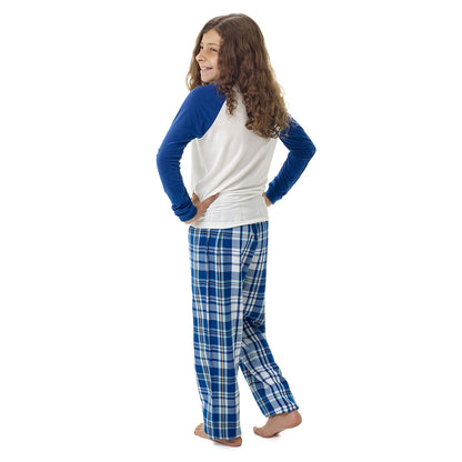 Build-A-Bear Pajama Shop™ Blue Plaid Pants - Toddler &amp; Youth - US 1763