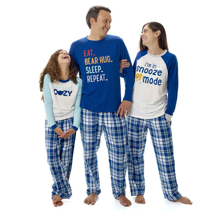 Build-A-Bear Pajama Shop™ Blue Plaid Pants - Toddler &amp; Youth - US 1763