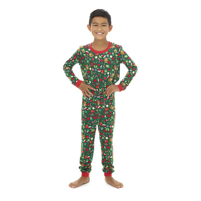 Build-A-Bear Pajama Shop™ Holiday Print Top - Toddler &amp; Youth - US 3748