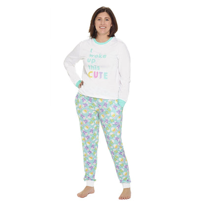 Build-A-Bear Pajama Shop™ "I Woke Up This Cute" PJ Top - Adult - US 3046